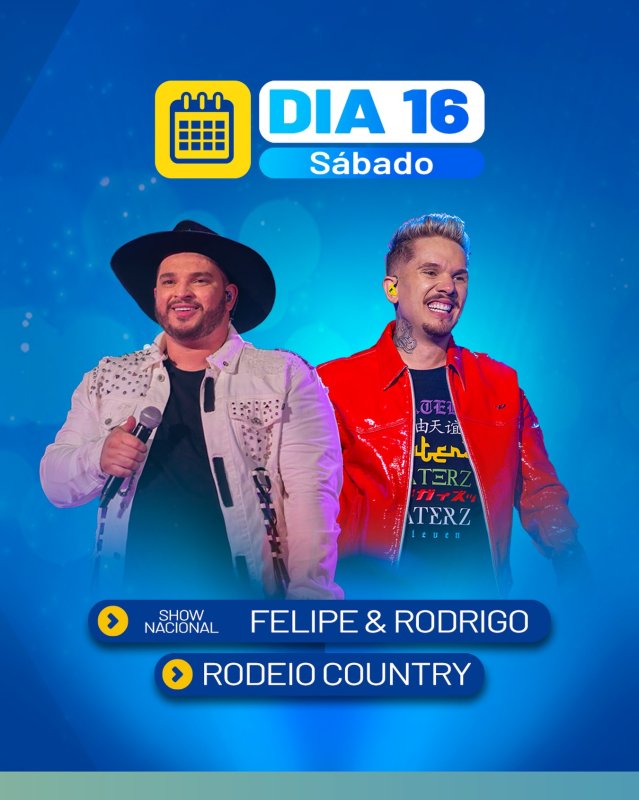 Mais uma grande atração confirmada para os 36 anos de Nova Laranjeiras! 